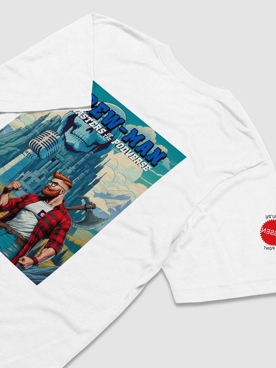DREW-MAN and the Masters of the Podverse - Triblend Short Sleeve T-Shirt product image (4)