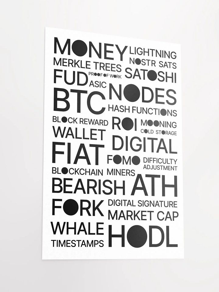 Bitcoin Universe Poster product image (2)