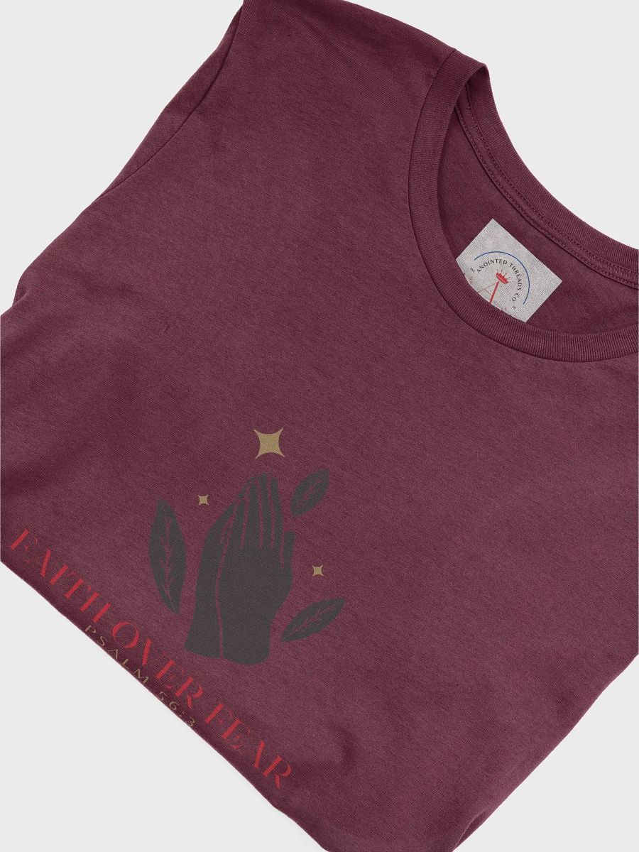 Faith Over Fear Supersoft T-Shirt. product image (34)