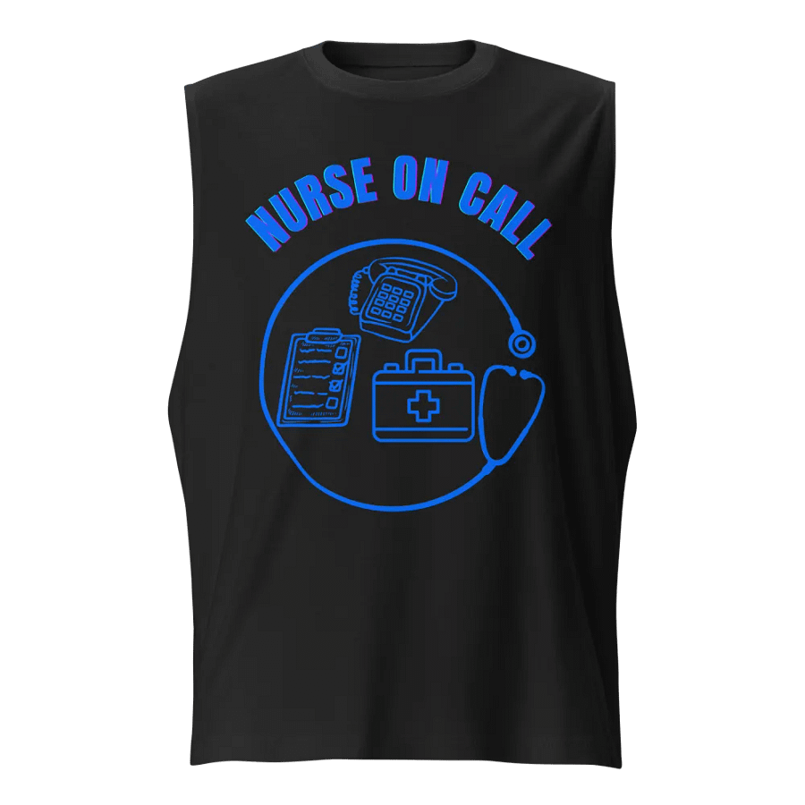 Nurse On Call Muscle Tank product image (1)