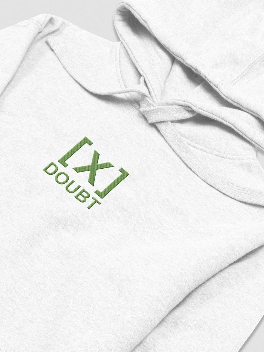 [X] DOUBT embroidered hoodie product image (3)