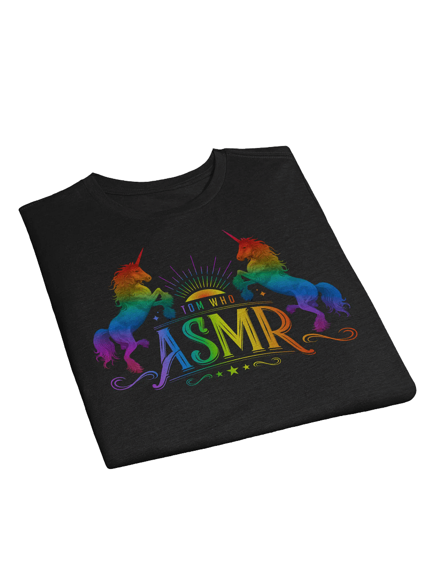 ASMR Unicorns Rainbow / Fitted Tee product image (2)
