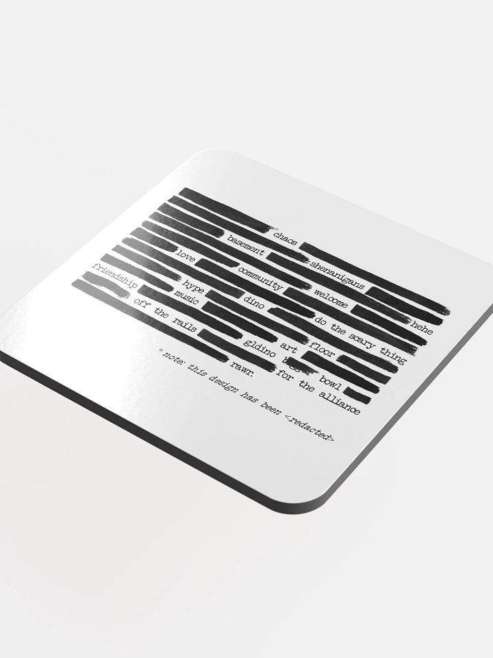 [redacted] Coaster product image (1)
