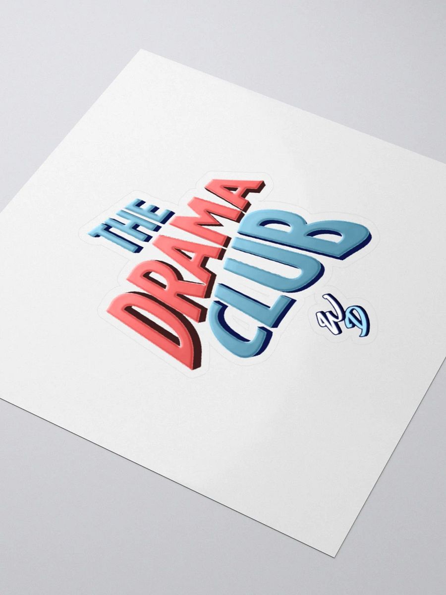 Drama Club Sticker product image (3)