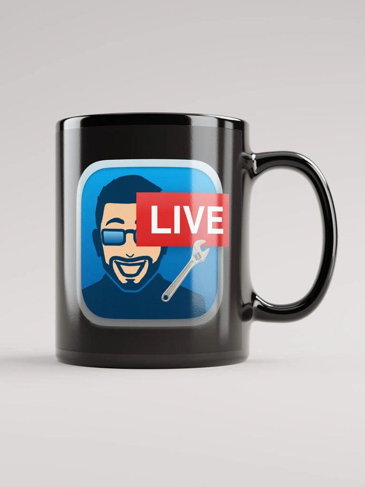 Black Mr. Moderator Ceramic Mug for Lefties product image (1)