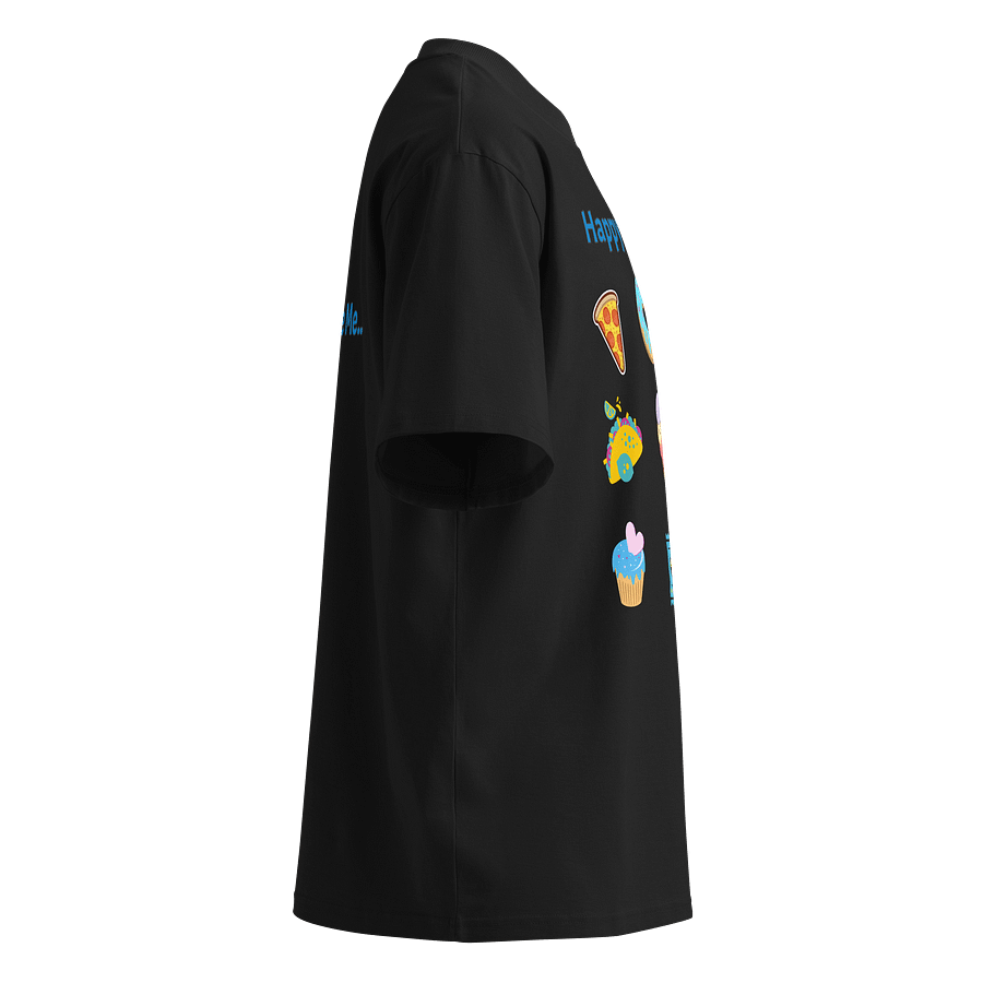 Happy Thoughts - Junk Food Lover - Stanley/Stella Unisex Organic Oversized T-Shirt SATU020 product image (3)