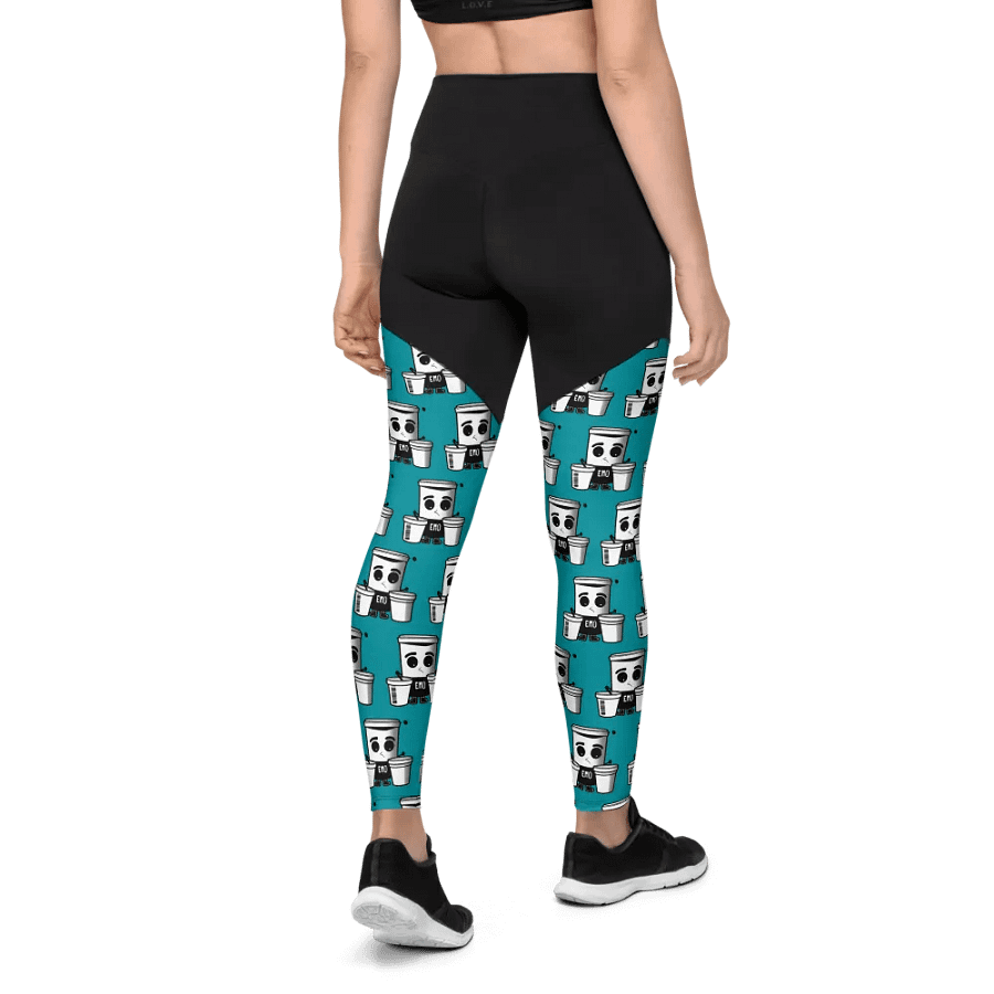 Whimsical EMO Cubes Compression Leggings product image (7)