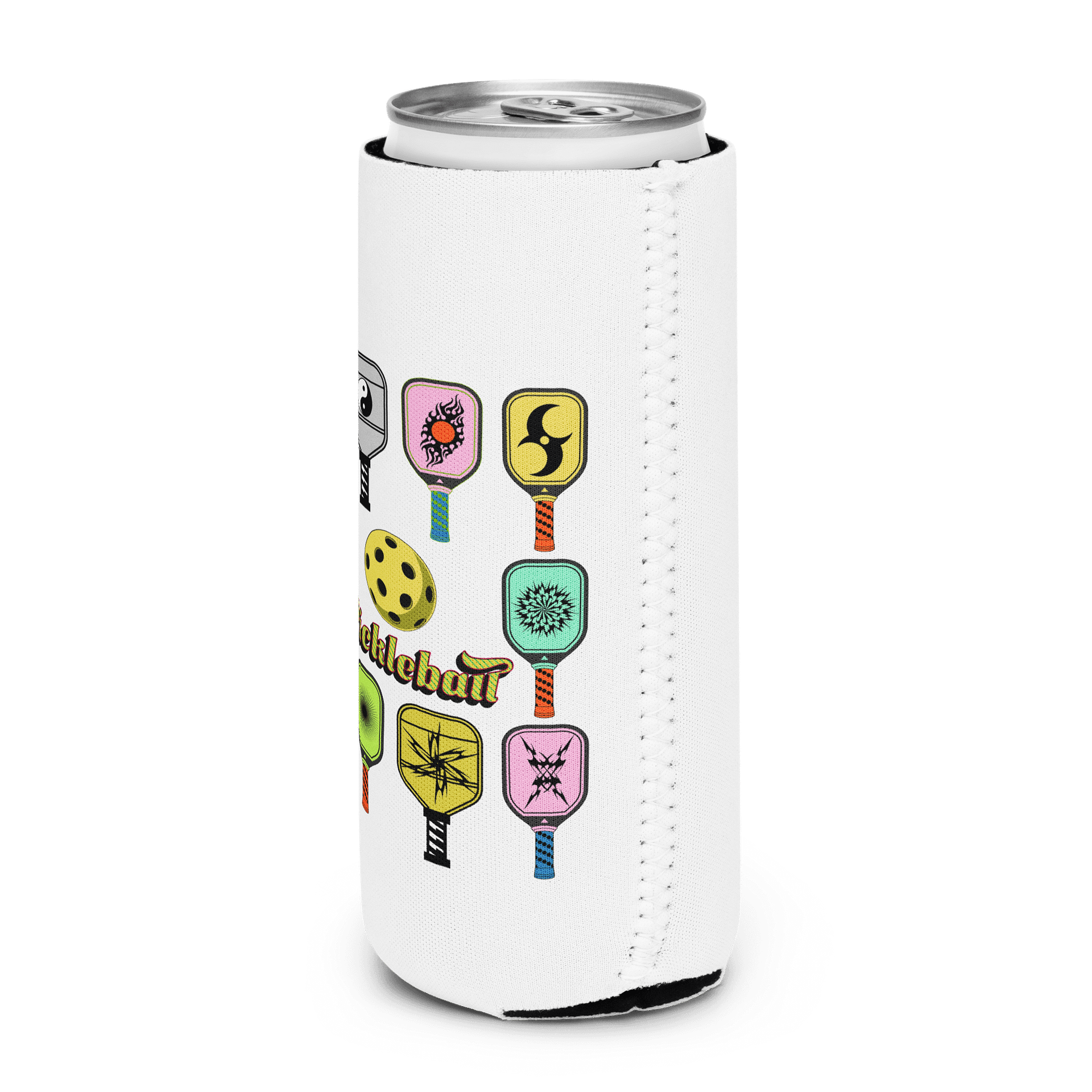 Pickleball Paddle Paradise Coozie Can Cooler product image (2)