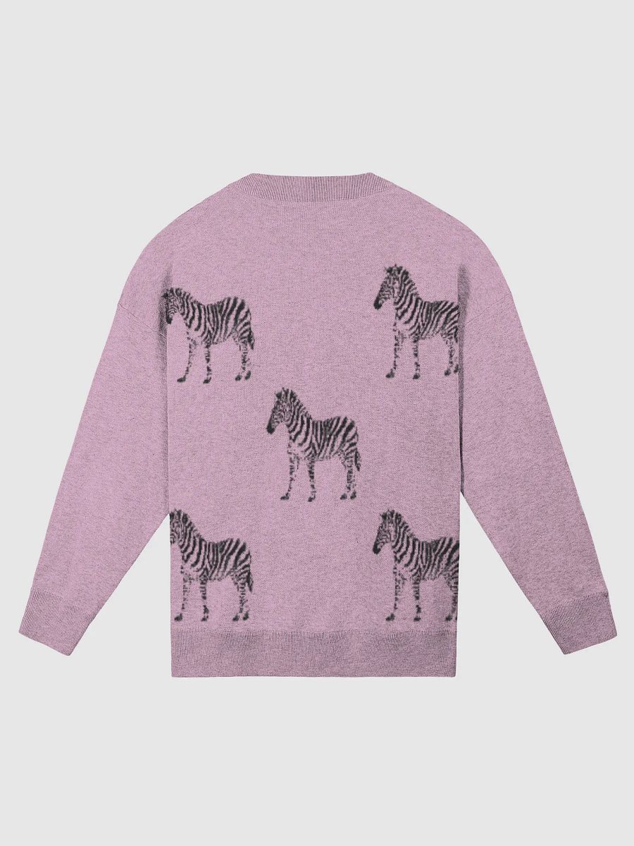 Zebra Dreams Relaxed Fit Sweater product image (6)