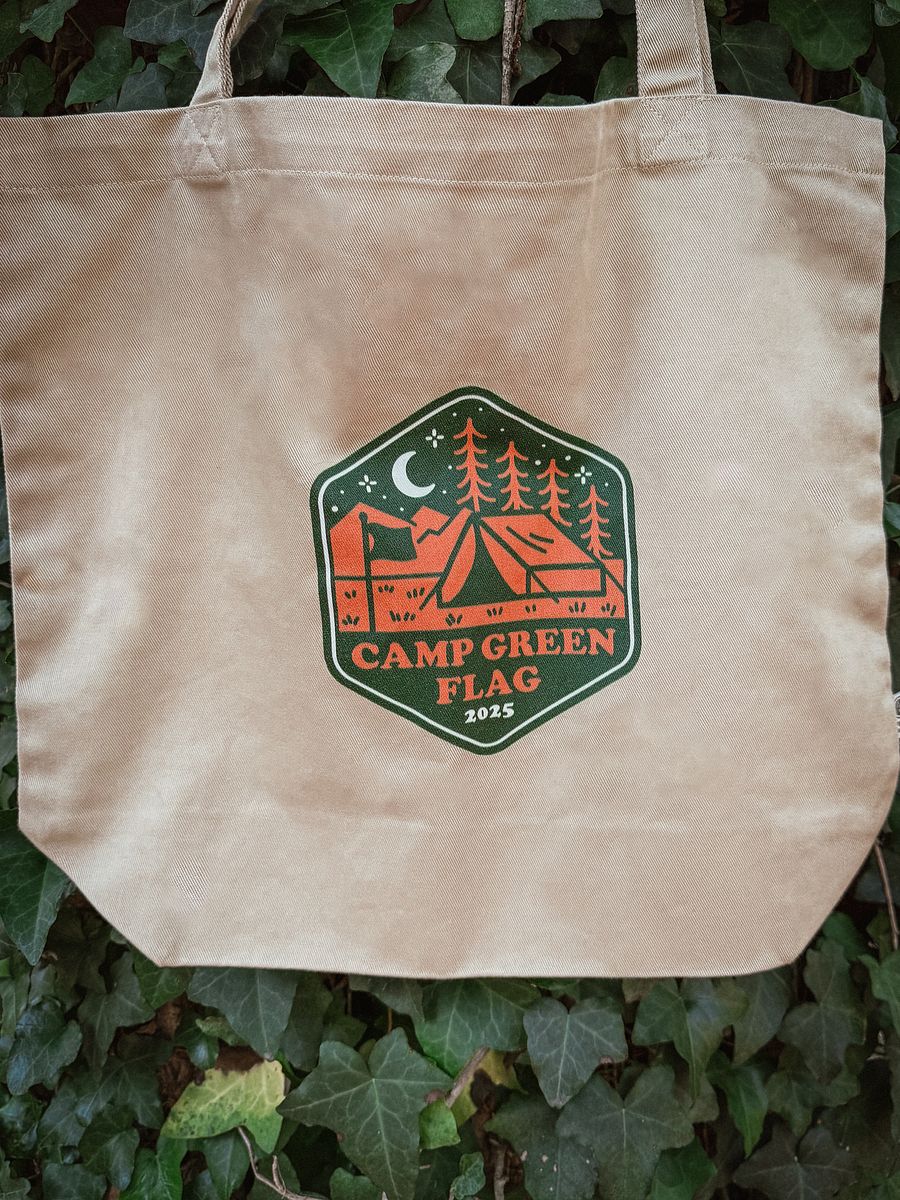 Camp Green Flag Eco-Friendly Tote Bag product image (1)