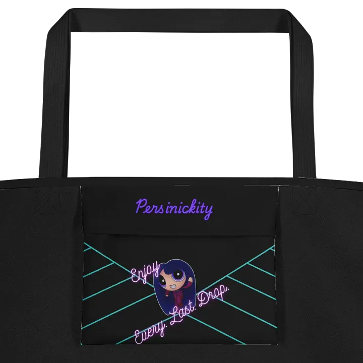 Pizza Love Tote Bag - Black product image (2)