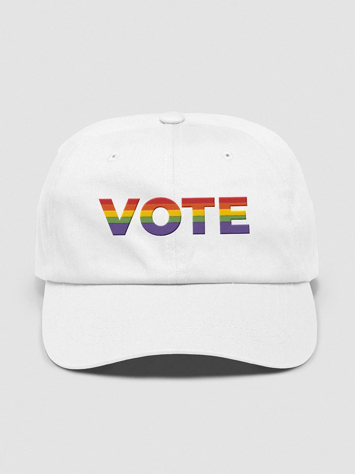 VOTE (Rainbow Pride Flag) - Embroidered Hat product image (1)