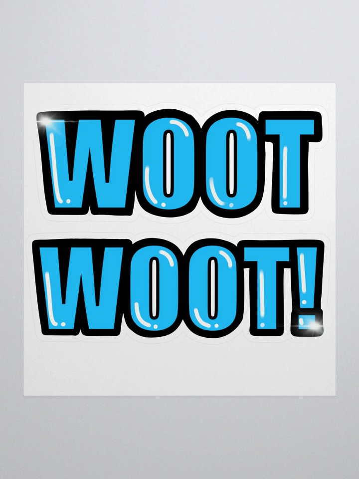Woot Woot Sticker product image (1)