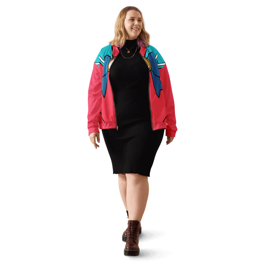Magical Girl Uniform Bomber Jacket - Unleash Your Mystical Style product image (5)