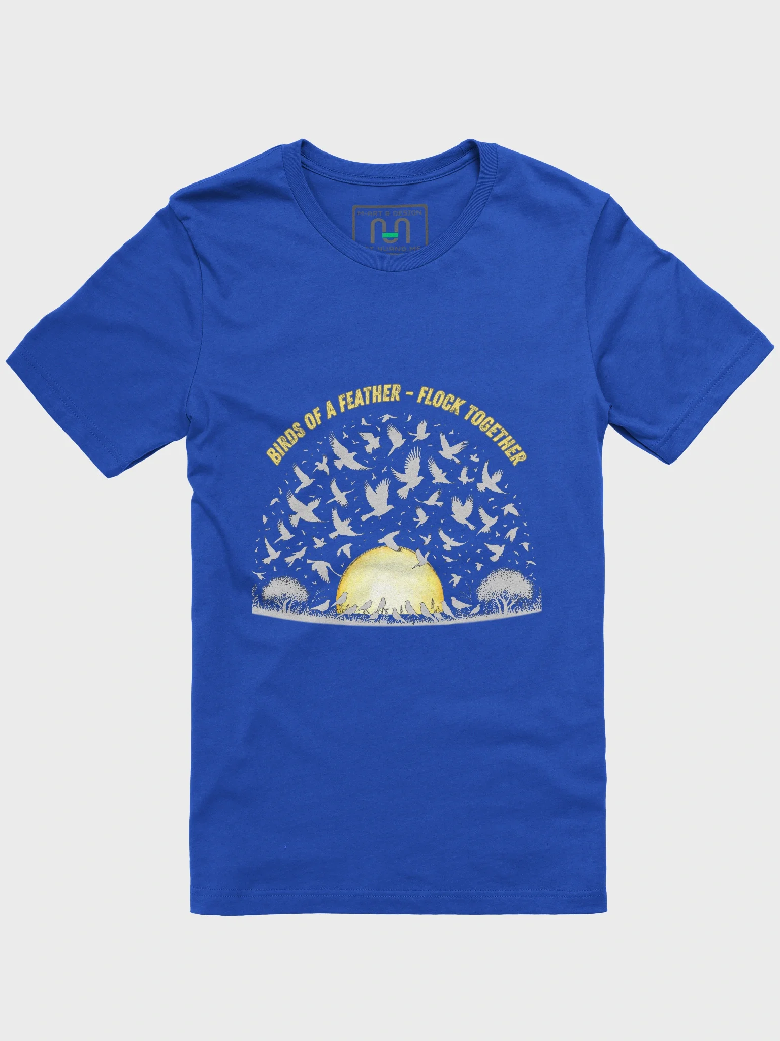 Birds of a Feather Graphic T-Shirt - Light Feather product image (1)