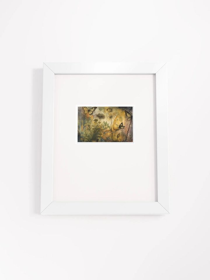 The Secret Garden Sketchbook Artprint Framed product image (1)