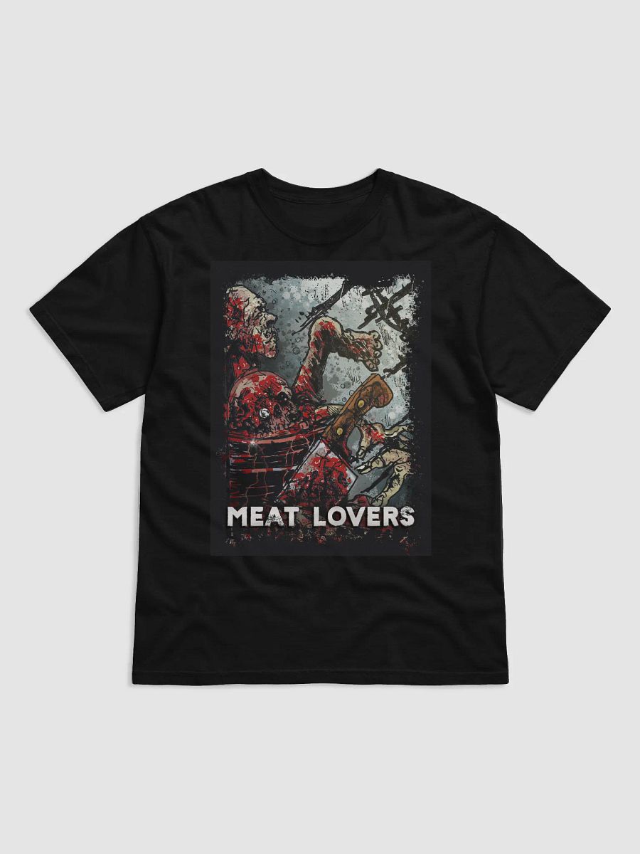Meat Lovers unisex black tee product image (1)