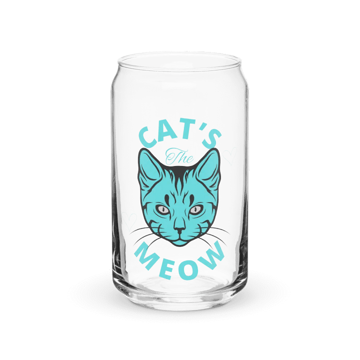 The Cat's Meow Can Glass product image (1)