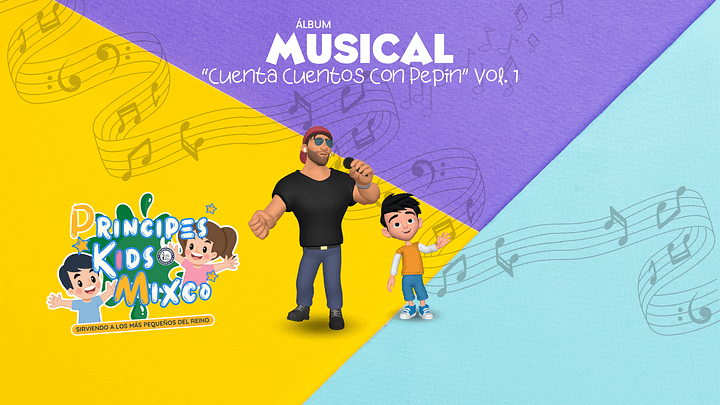 Álbum Musical "Cuenta Cuentos Con Pepín" Vol. 1 product image (2)