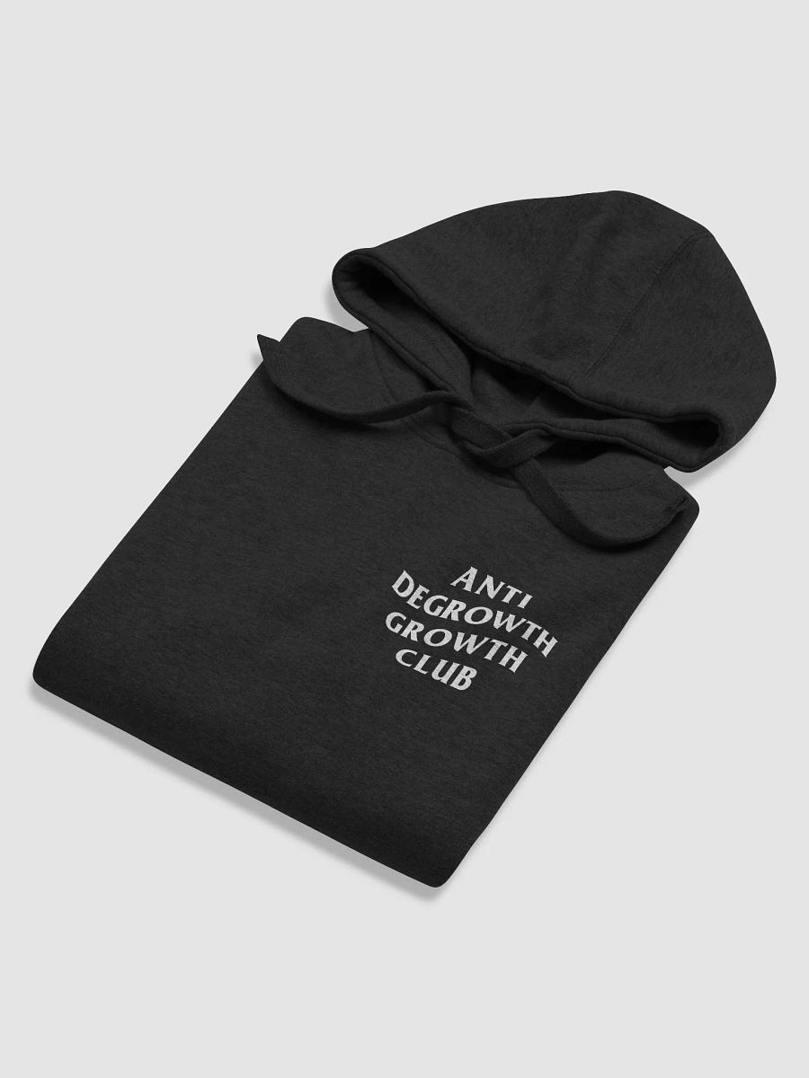 anti degrowth growth club hoodie - 65% soft cotton product image (6)