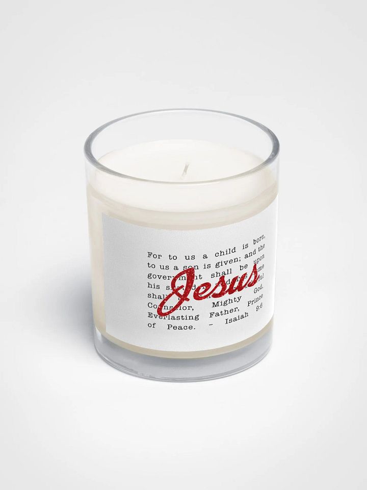 Glittery Jesus Soy Wax Candle product image (2)