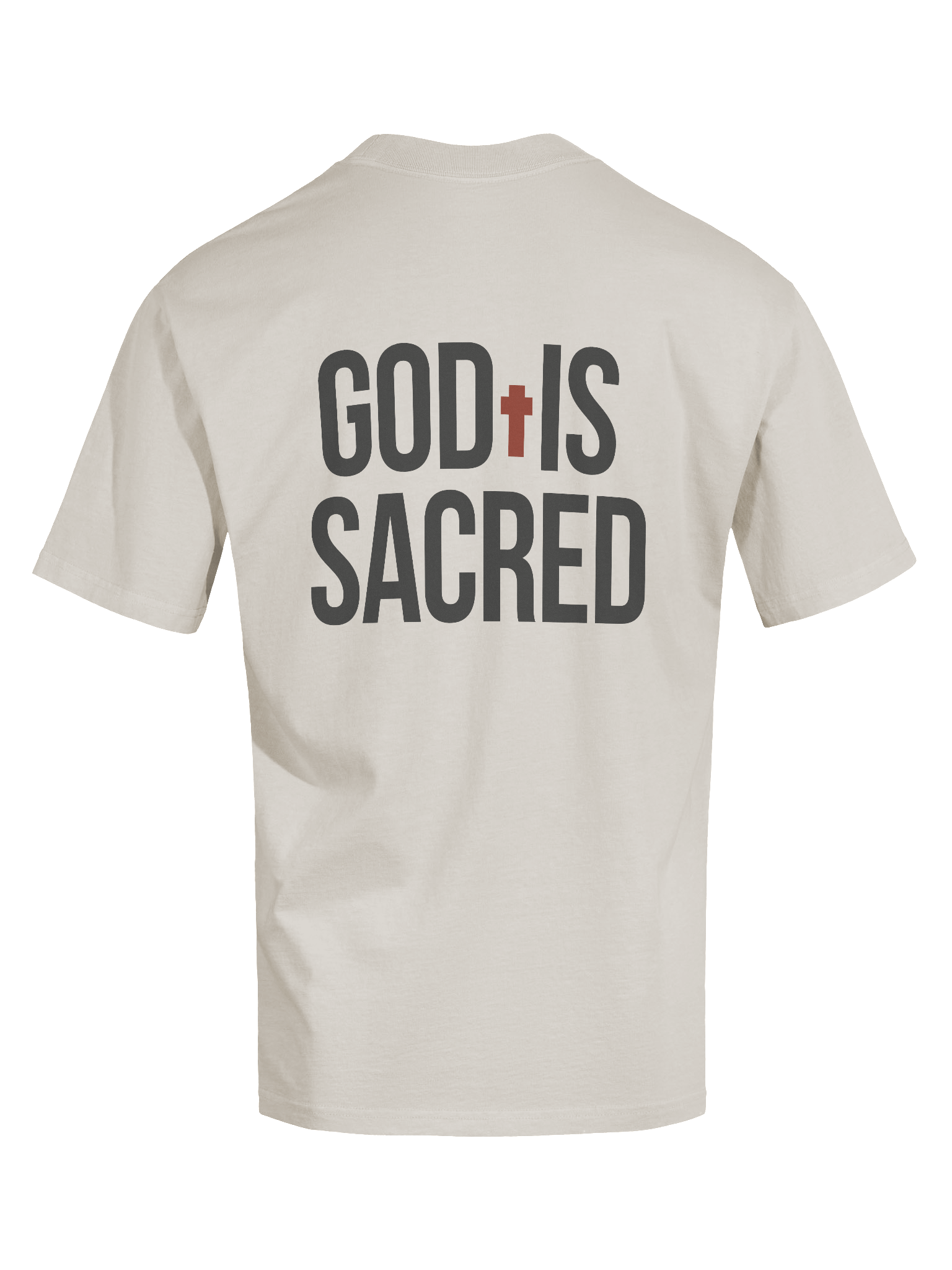 GOD IS SACRED OVERSIZE TEE (Light) product image (8)