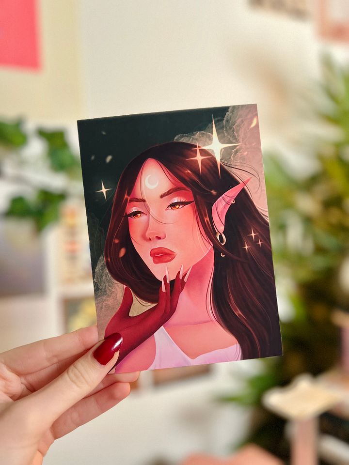 Luna Fae art print product image (1)
