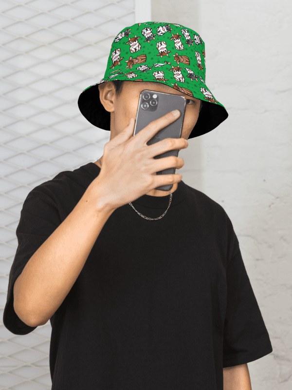 Moo-velous Reversible Bucket Hat product image (2)