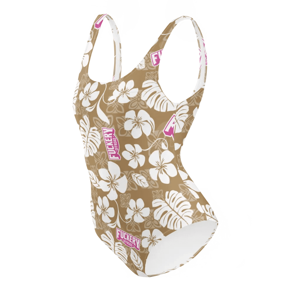 Fuckery Offroad Ladies Hawaiian Swinsuit - Tan product image (5)