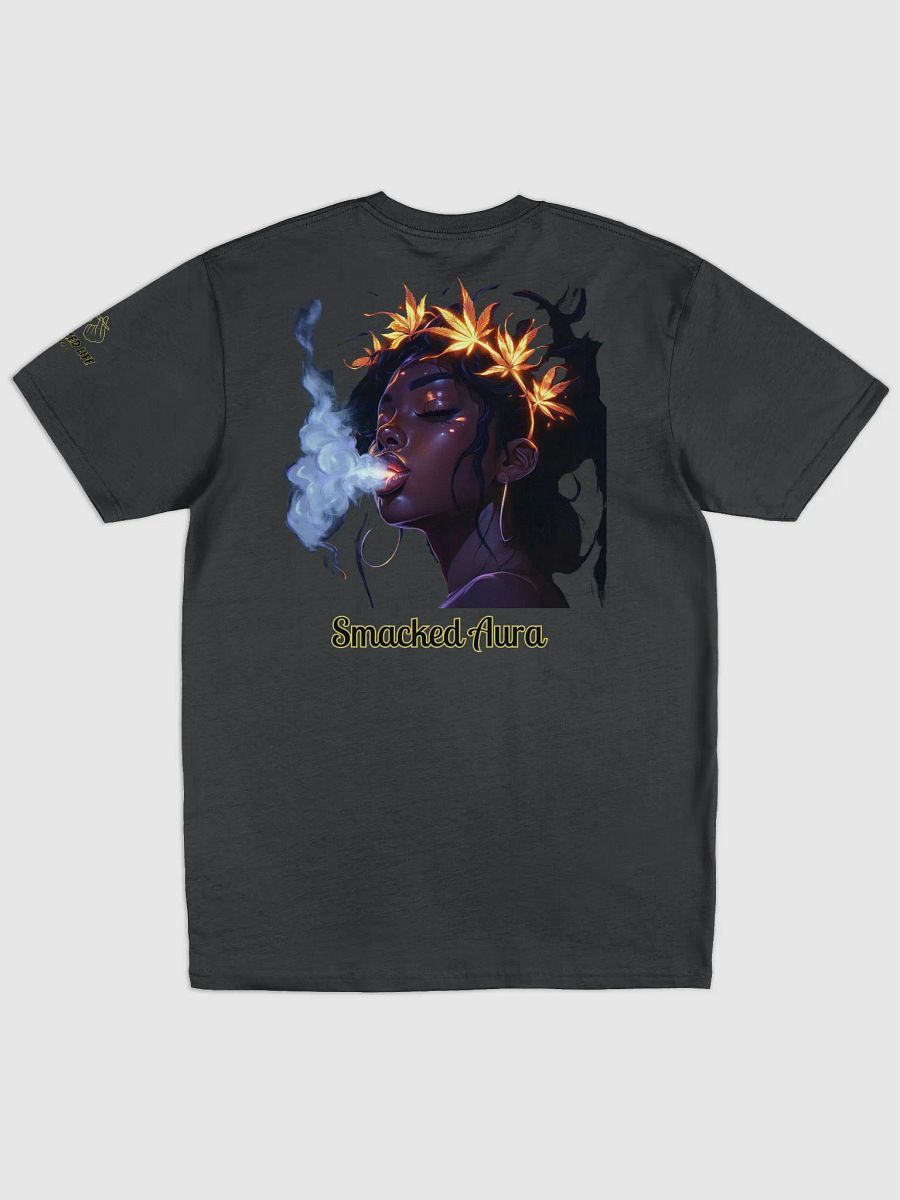 Smacked Aura Stoner T-Shirt - High Vibe Weed Shirt, 420 Apparel, Cannabis Lover Gift, Smoked Out Streetwear product image (10)