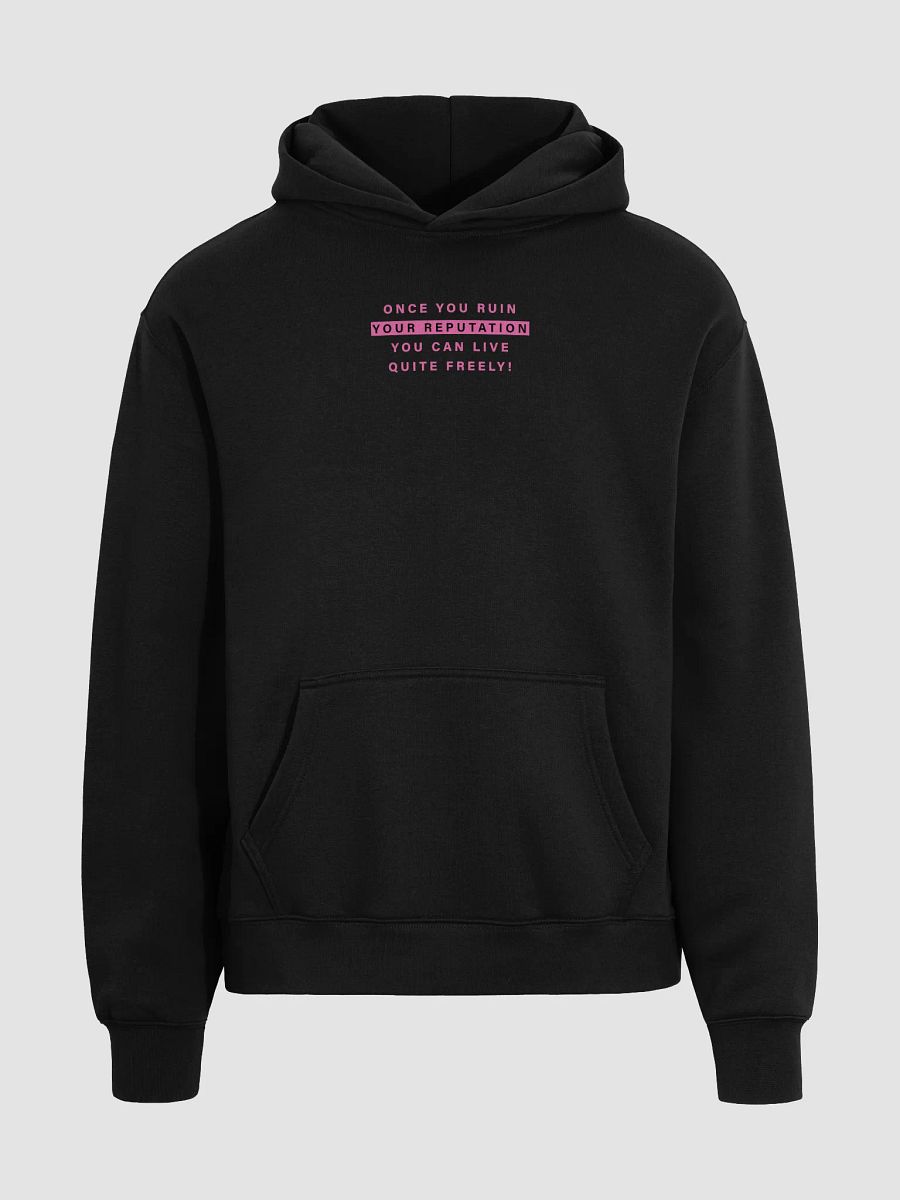 ruin your reputation hoodie black product image (3)