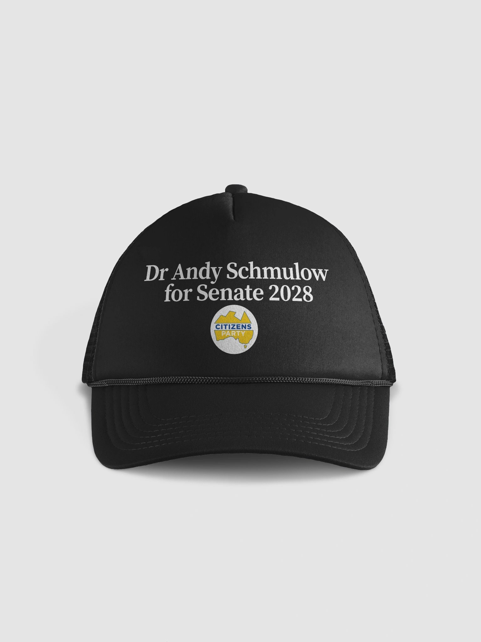 Dr Andy Schmulow for Senate 2028 mesh cap product image (1)