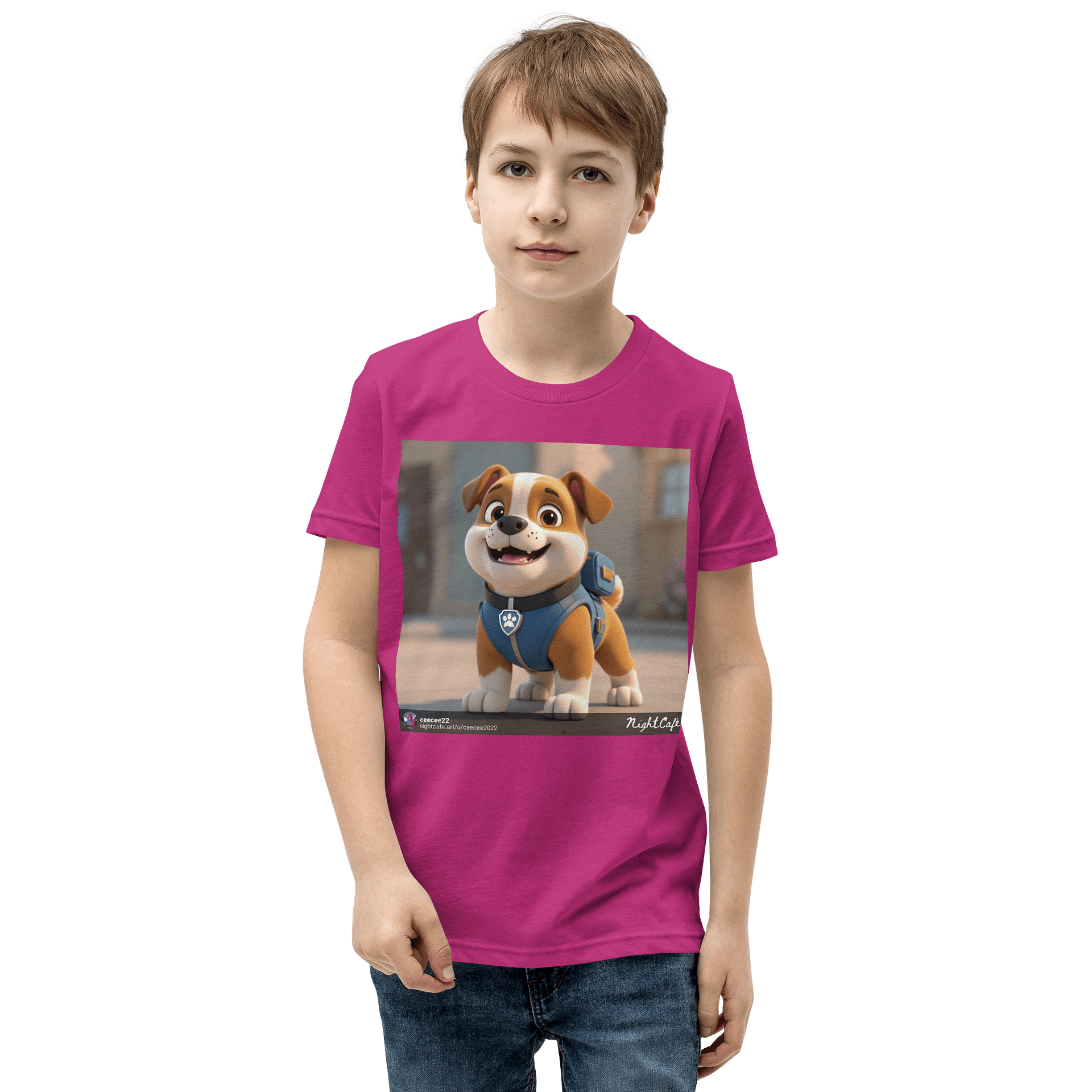 Joyful Pup Youth T-Shirt product image (1)