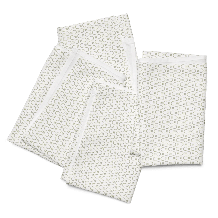 Seal Pattern Cloth Napkin Set (4) product image (7)