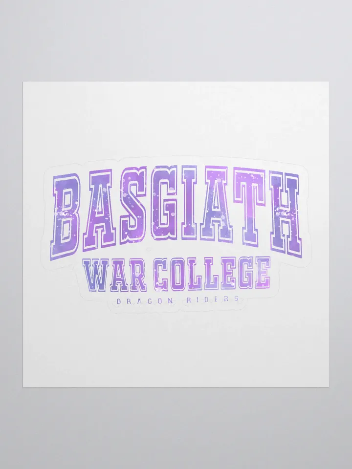 Basgiath War College Sticker - Purple product image (1)