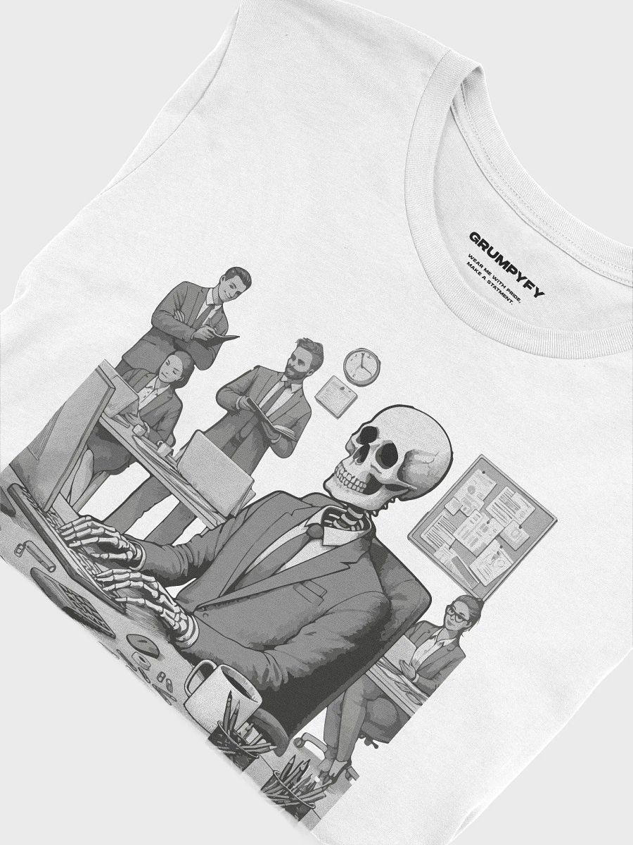 Corporate Skeleton (White Premium T-Shirt) product image (2)
