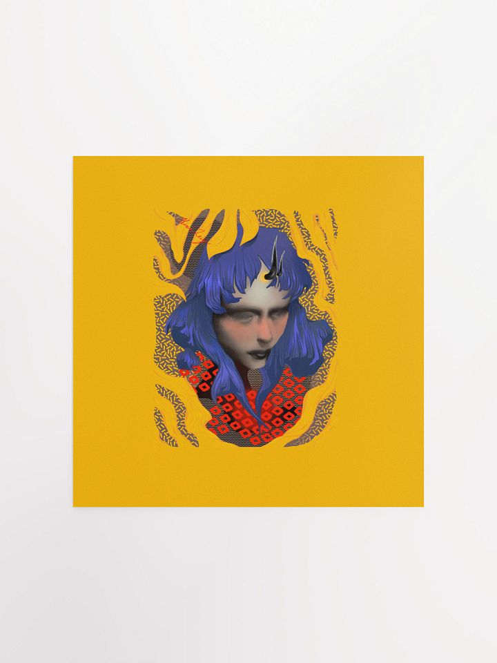 Something Strange, Charming and Blue Matte Print product image (5)