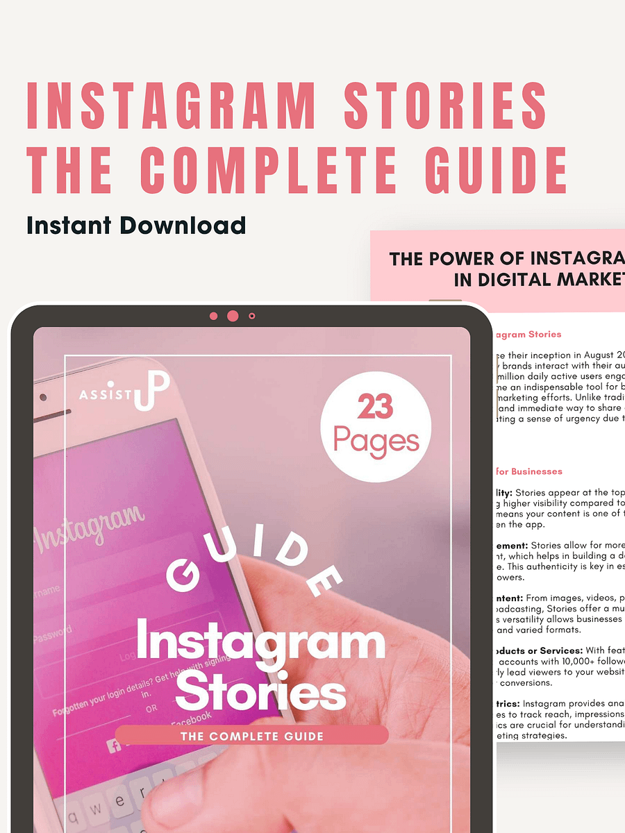 Instagram Stories The complete Guide product image (2)