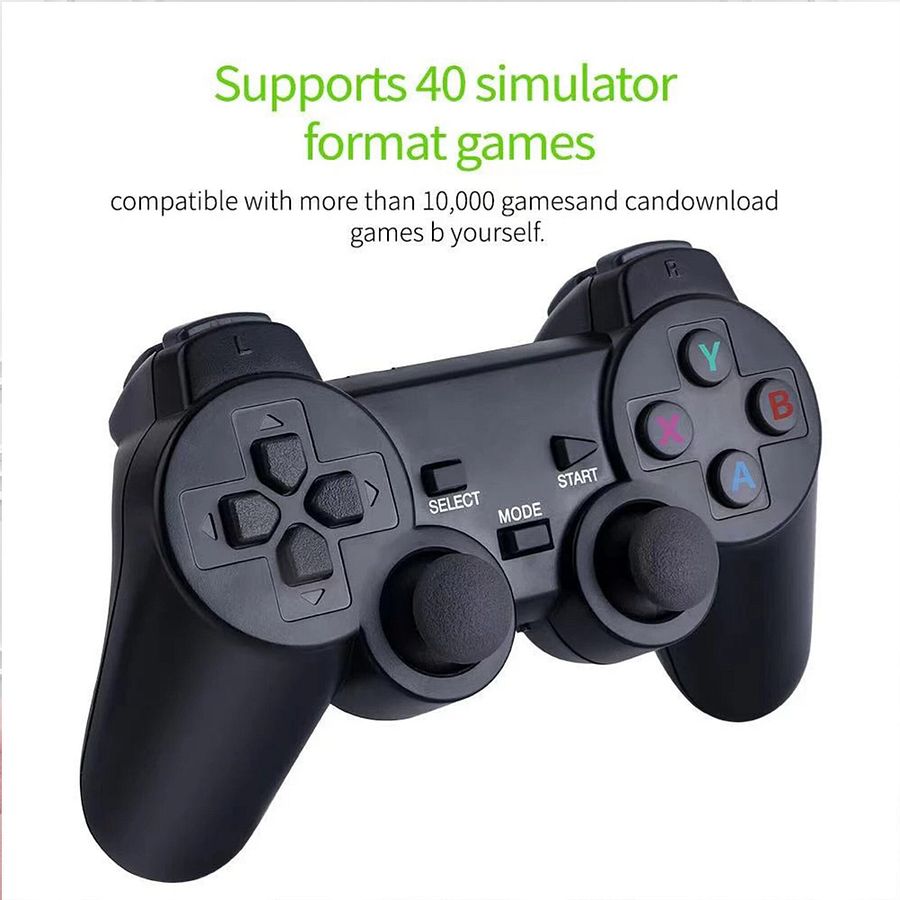HDMI Video Game Console 64G Built-in 10000+ Games Retro Handheld Game Console Wireless Controller Game Stick For PS1/GBA Kid Gift product image (6)