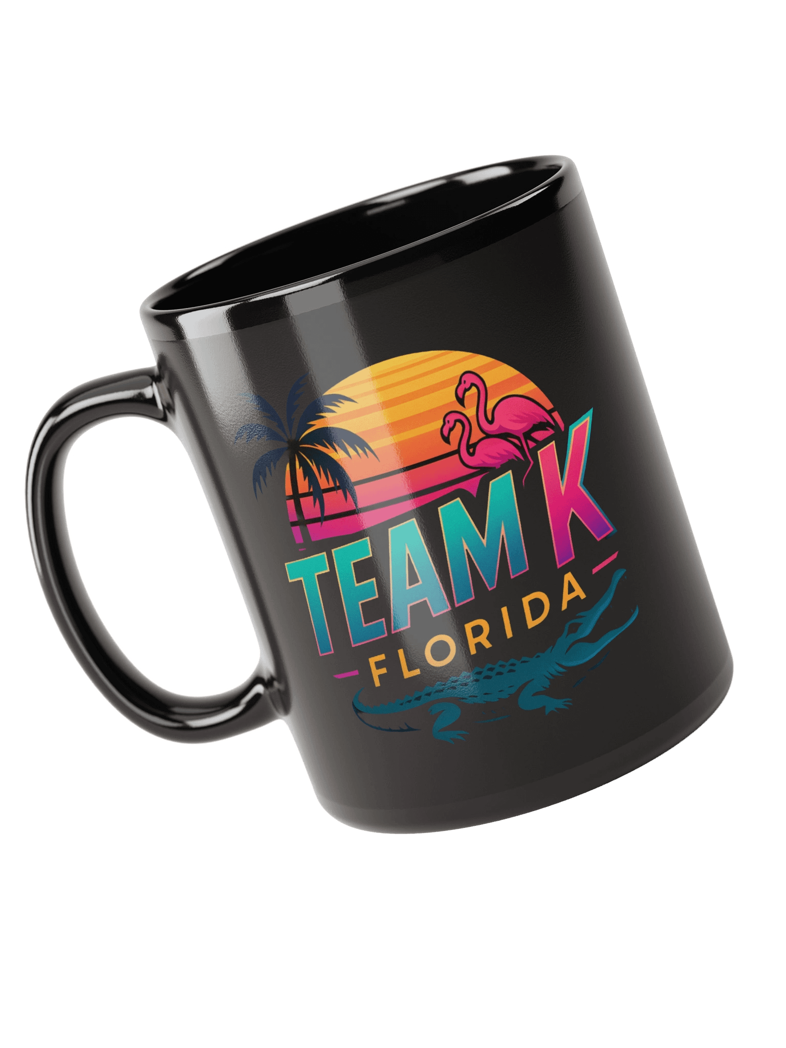 Team K Florida Black Mug product image (5)