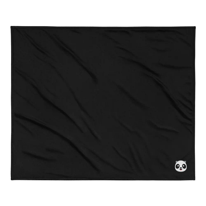 Panda Logo Embroidered Premium Sherpa Blanket product image (4)