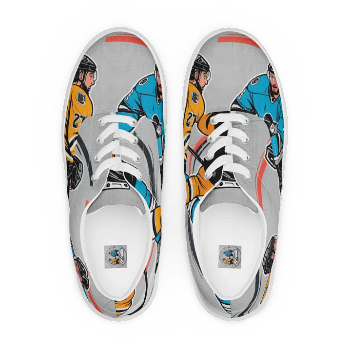 Face-Off Hockey Men's Canvas Sneakers product image (2)