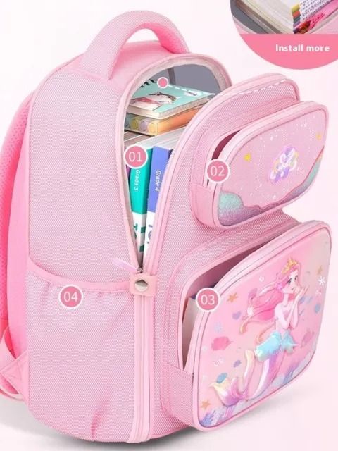 Quicksand Burden Reduction Spine-protective Backpack Student Backpack product image (2)