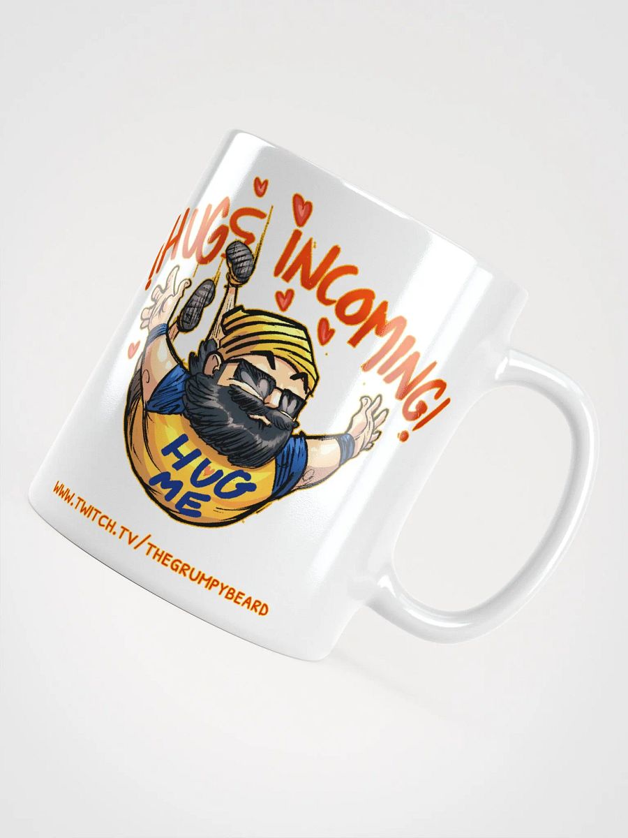 HUGS INCOMING - White Glossy Mug product image (4)