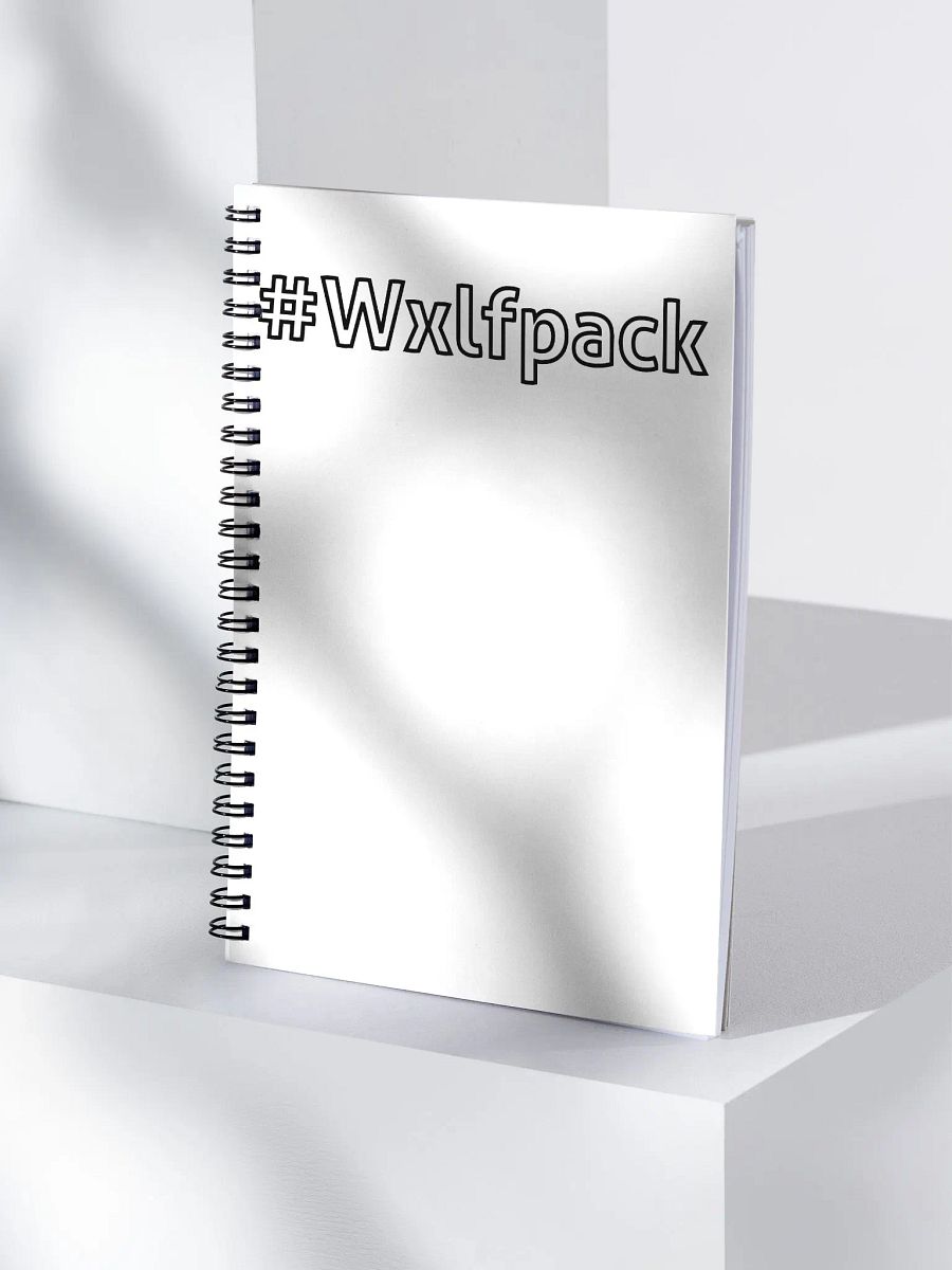 #Wxlfpack Spiral Notebook product image (4)