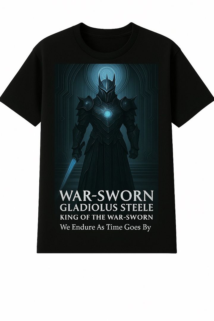 🛡️ War-Sworn: Gladiolus Steele T-Shirt product image (1)