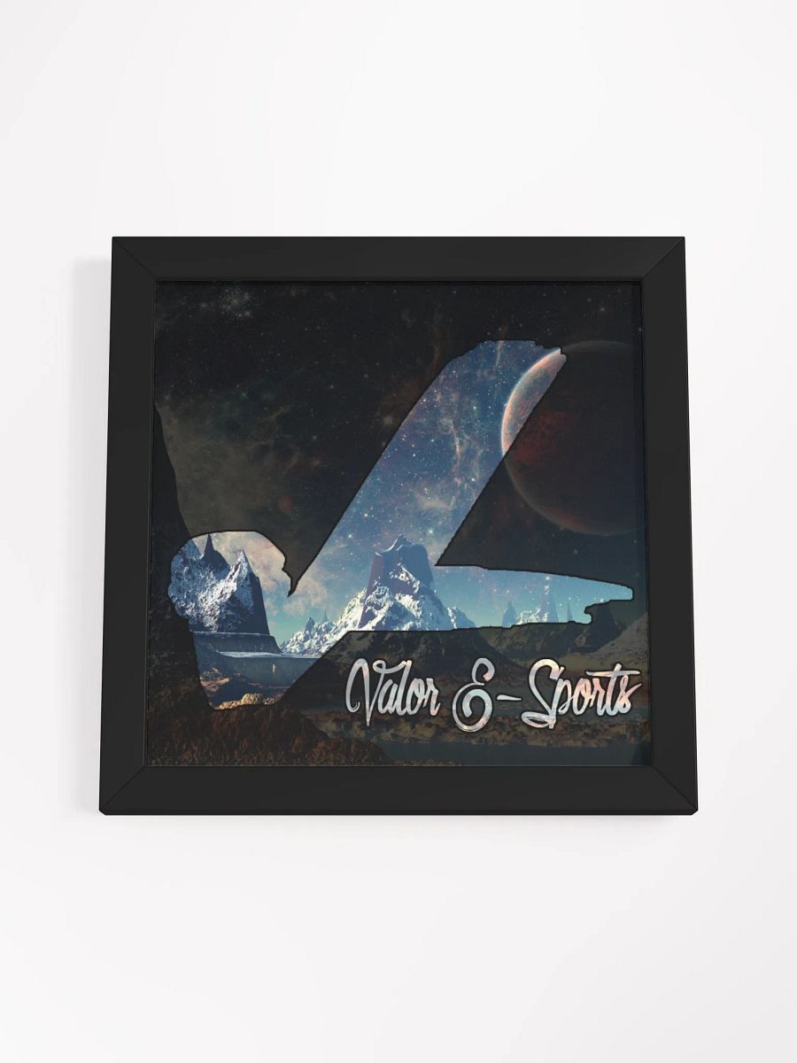 Valor E-Sports Framed Poster product image (4)