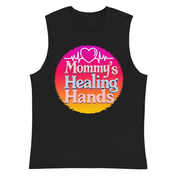 Mommy's Healing Heartbeat Muscle Tank product image (3)