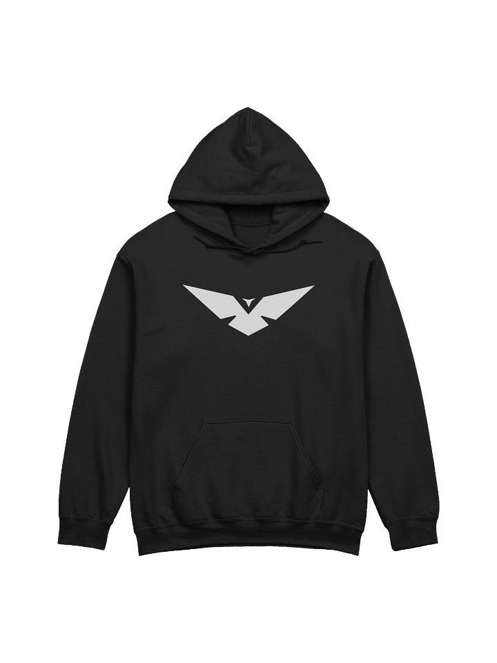 Classic White Logo Hoodie (Big Front Only) product image (2)