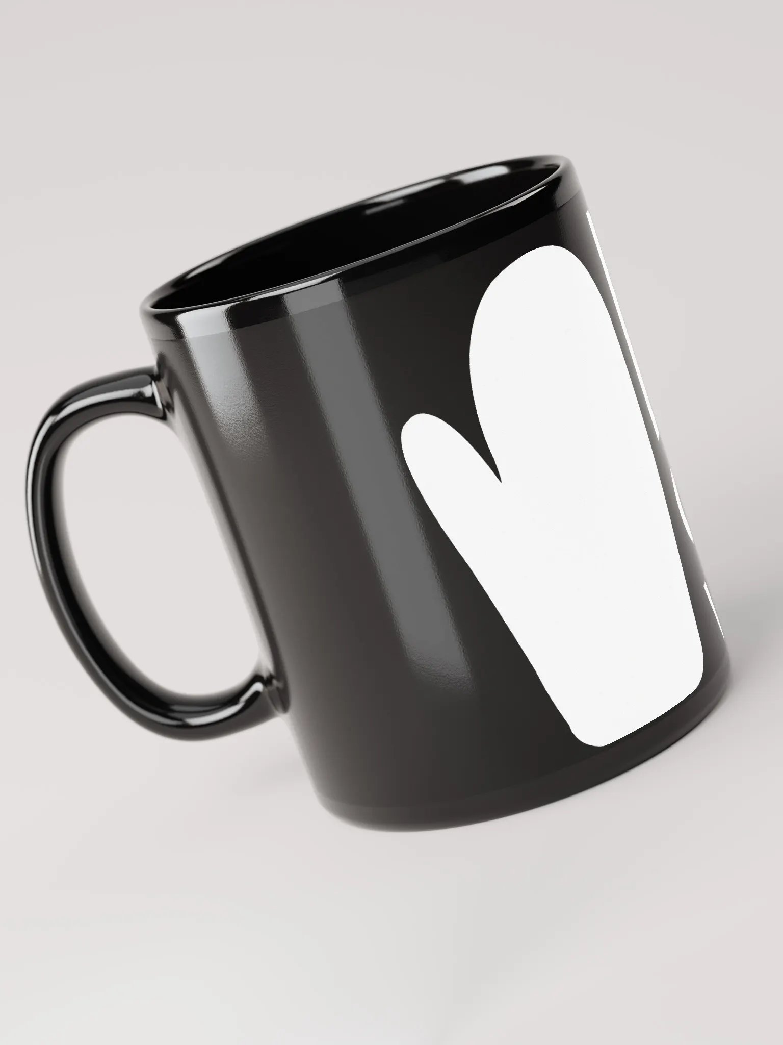 KAFFEKOPP - VITT TRYCK product image (3)